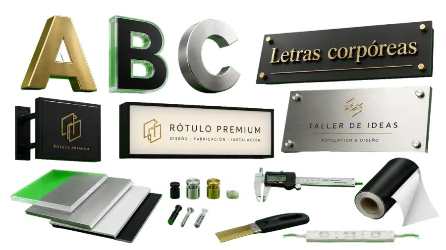 Fabricación de rótulos